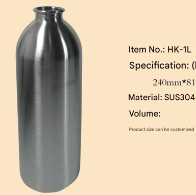 HK-1L Stainless steel beer bottle