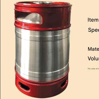 HK-3L Stainless steel Beer barrel