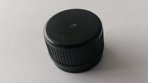 28 Black plastic anti-theft lid